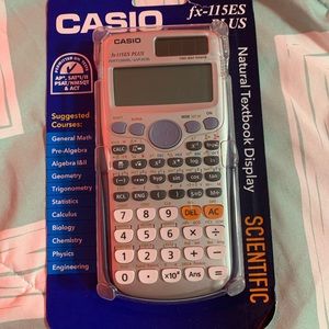 Calculator with case
